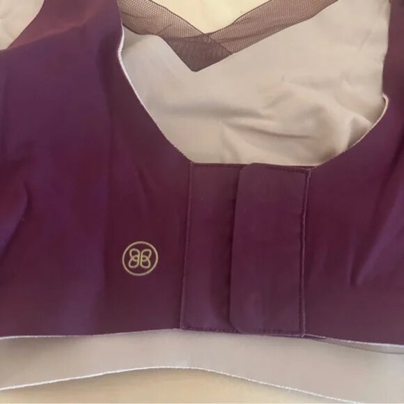 | HONEYLOVE | Burgundy Cross Back Bra - Picture 4 of 4